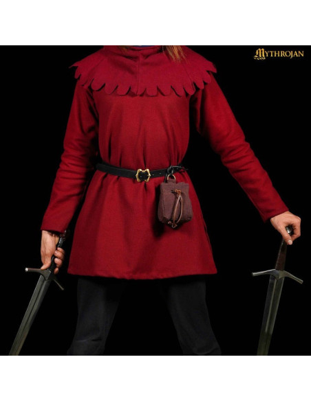 Geldbeutel mit Gürtelband, braun Geldbeutel mit Gürtelband, braun