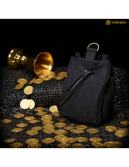 Limosnera con cordón para cinturón,... Limosnera con cordón para cinturón,...