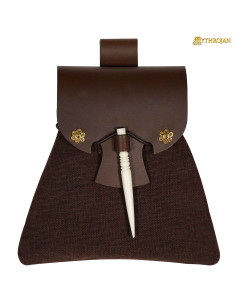 Bolso medieval para colgar modelo fantasía, varios colores