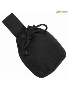 Limosnera medieval para colgar con cuerda (15,2 x 12,7 cm.) 2