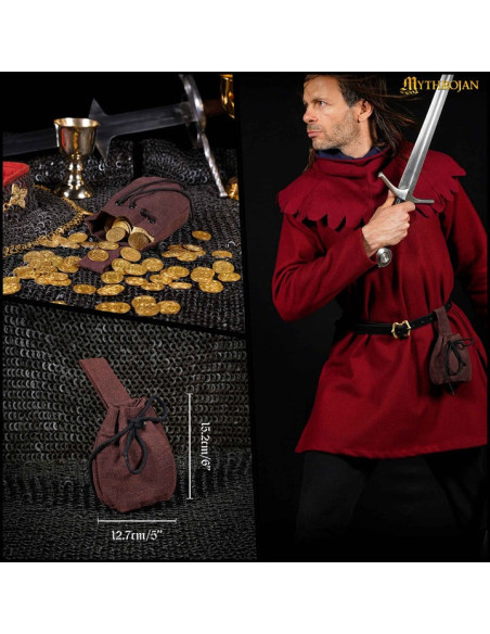 Limosnera medieval para colgar con...