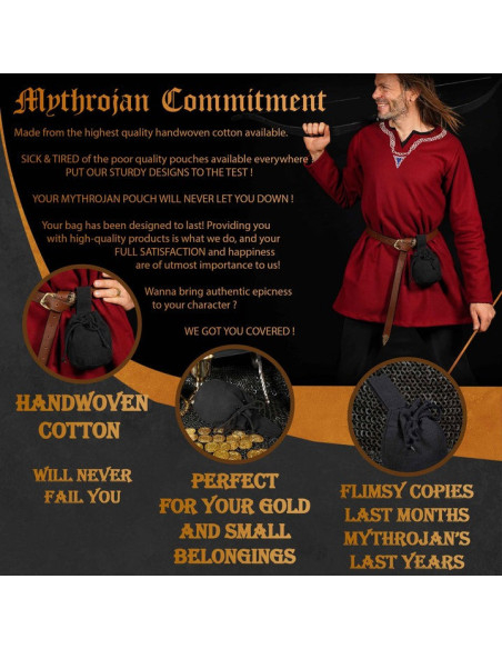 Limosnera medieval para colgar con...