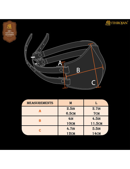 Lederen gezichtsmasker voor Cosplay,...