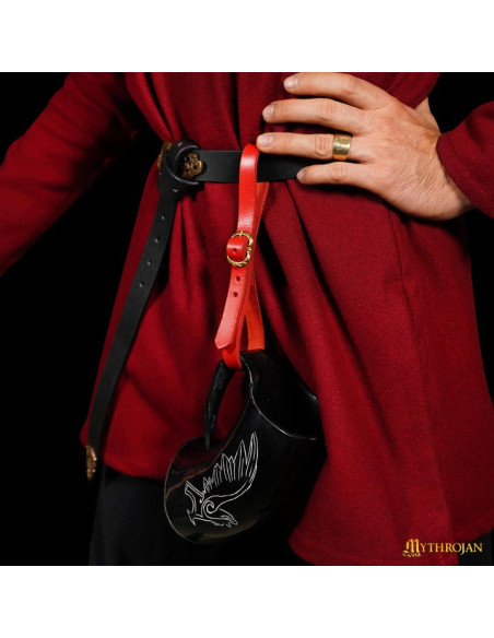 Mittelalterlicher Ledergürtel für...