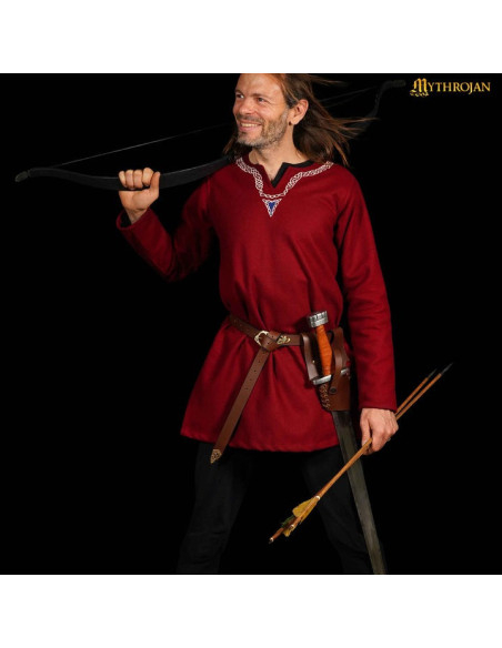 Medieval læderhylster til at hænge...