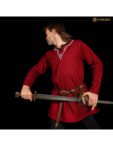 Tahalí medieval cuero para colgar...