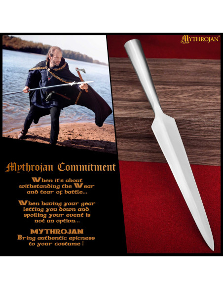 Vikingse iron speerpunt,...