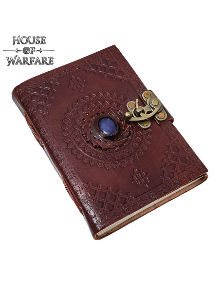 Middeleeuws dagboek in blauw...