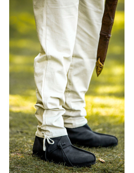 Pantalón medieval Arvo, color cáñamo