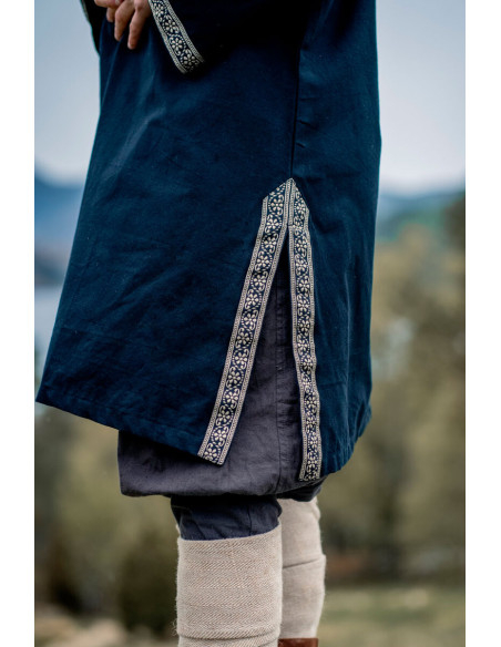 Halvor middelaldertunika, sort farve