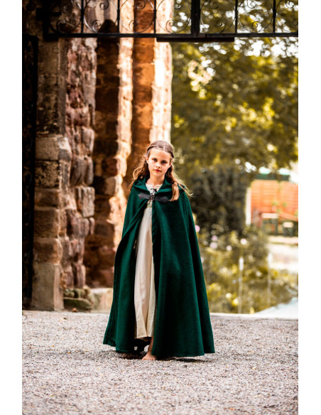 Capa medieval infantil larga modelo...