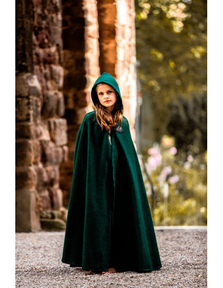 Capa medieval infantil larga modelo...