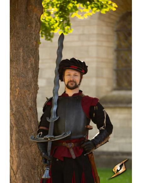 Flammestil Landsknecht mandoble Larp...