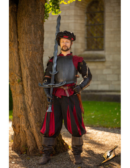 Flammestil Landsknecht mandoble Larp...