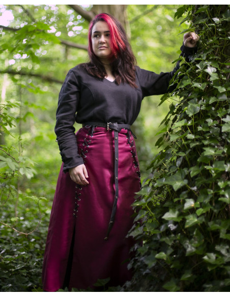 Falda medieval algodón modelo...