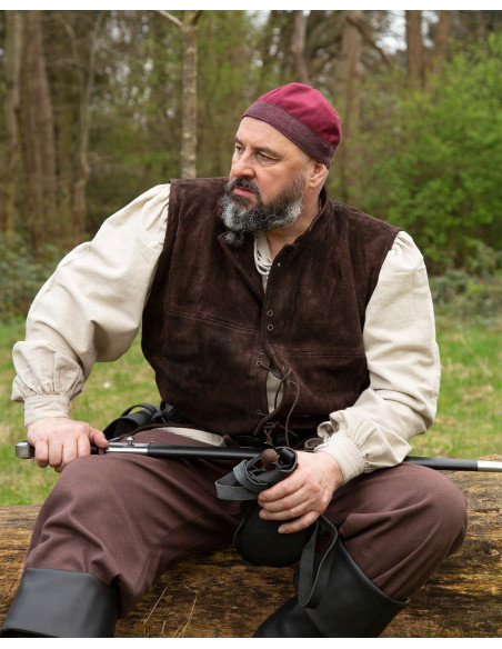 Middeleeuwse katoenen muts model...