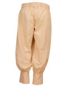 Pantalones medievales algodón modelo Offnir, color crema 2