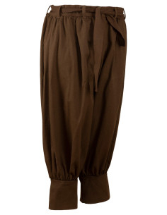 Pantalones medievales algodón modelo Offnir, color marrón 2