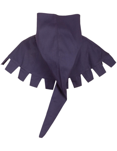 Middeleeuwse gugel van canvas model...