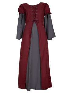 Langärmliges mittelalterliches Kleid Modell Loreley,...