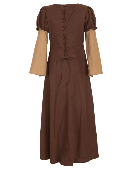 Vestido medieval largo modelo...