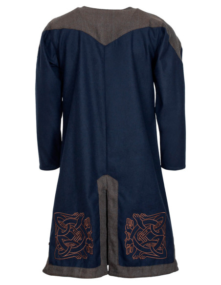 Viking tuniek voor mannen in wol...