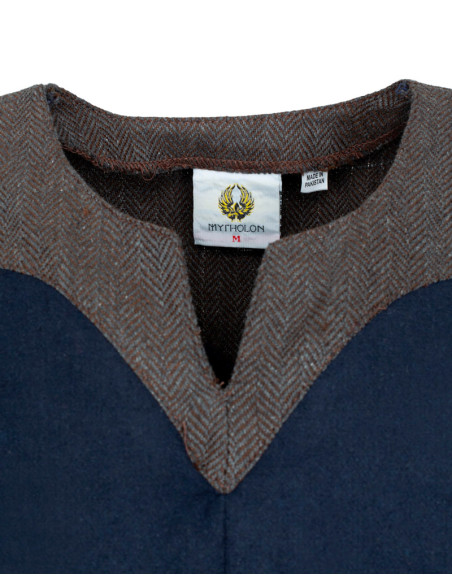 Viking tuniek voor mannen in wol...