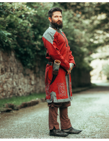 Viking tuniek voor mannen in katoen...