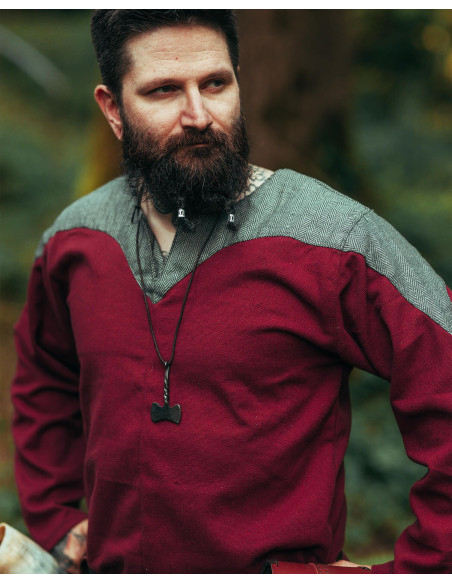 Viking tuniek voor mannen in katoen...