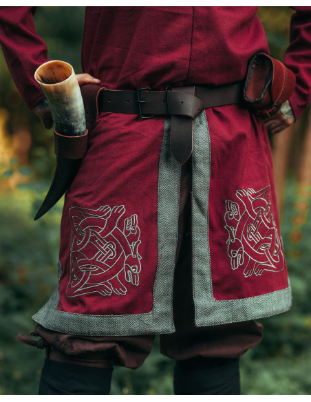 Viking tuniek voor mannen in katoen...