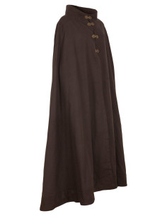 Medieval kappe i 100% bomuld, model Ceres, farve sort