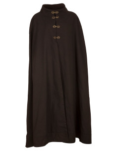 Medieval kappe i 100% bomuld, model Ceres, farve sort 2