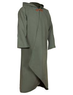 Medievaler Baumwollmantel Modell Faelyn, grün 2