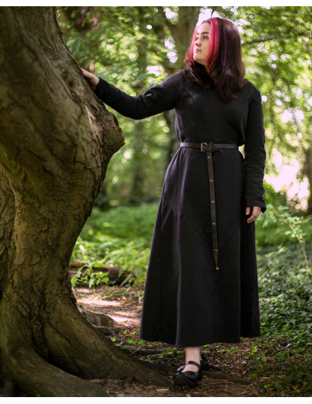 Túnica medieval larga en algodón...