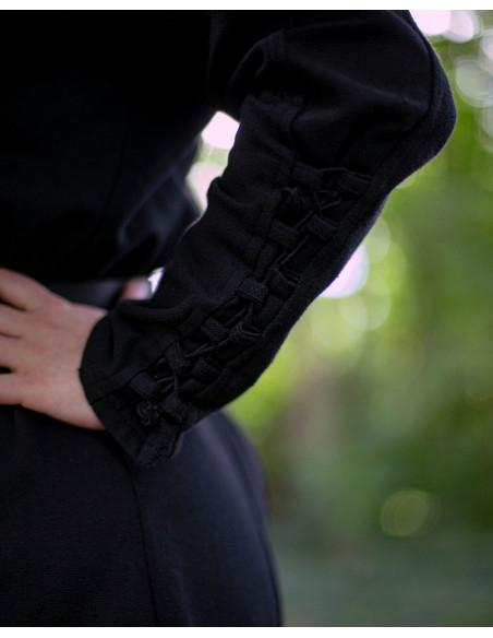 Túnica medieval larga en algodón...