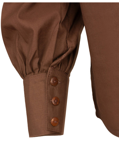 Middeleeuwse katoenen shirt model...