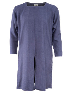 Middeleeuwse tuniek model Sigeric, blauwe kleur 2