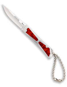 Feldmesser der Marke Albainox mit rotem Stahlgriff (11,80...