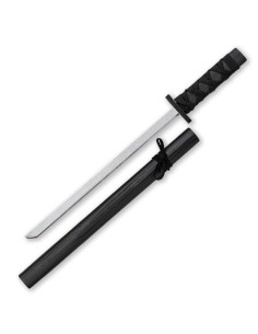 Tole10 Holz-Wakizashi, schwarze Holzscheide