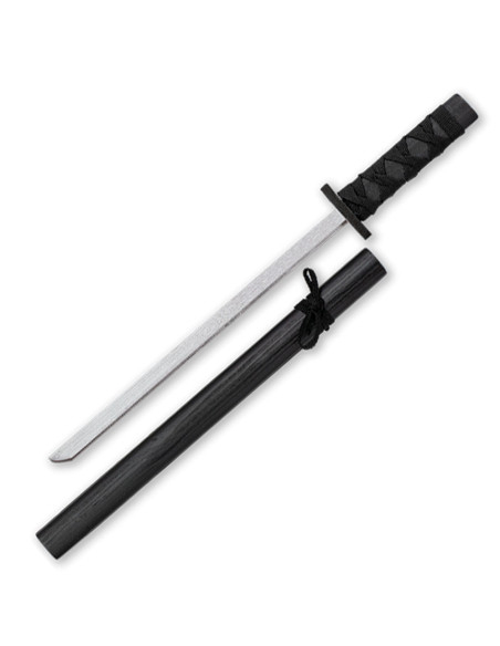Tole10 Holz-Wakizashi, schwarze...