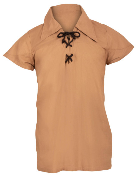 Camisa medieval algodón manga corta... Camisa medieval algodón manga corta...