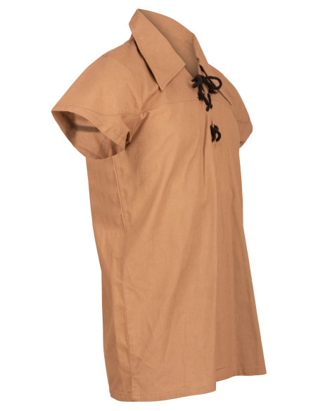 Camisa medieval algodón manga corta... Camisa medieval algodón manga corta...
