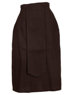 Middeleeuwse rok van katoen, model Antaris, kleur zwart