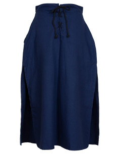 Middeleeuwse katoenen rok model Antaris, bordeaux kleur 2