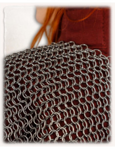 Kettingmaille zonder mouwen, olieafwerking (10 mm.) 2