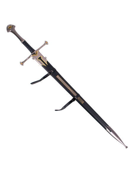 Espada no oficial Anduril de Anillos... Espada no oficial Anduril de Anillos...