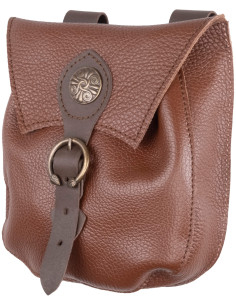 Celtische tas voor riem - Bruin 2