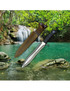 Cuchillo de monte de remate BW-24G de Muela