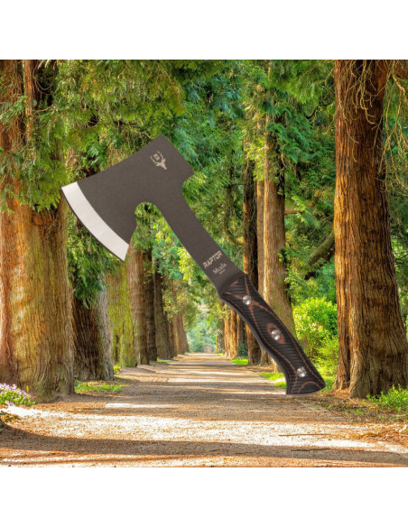 RAPTOR Axt Micarta von Muela