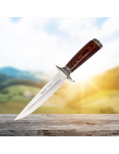 Cuchillo caza 11633 madera de coral de Muela